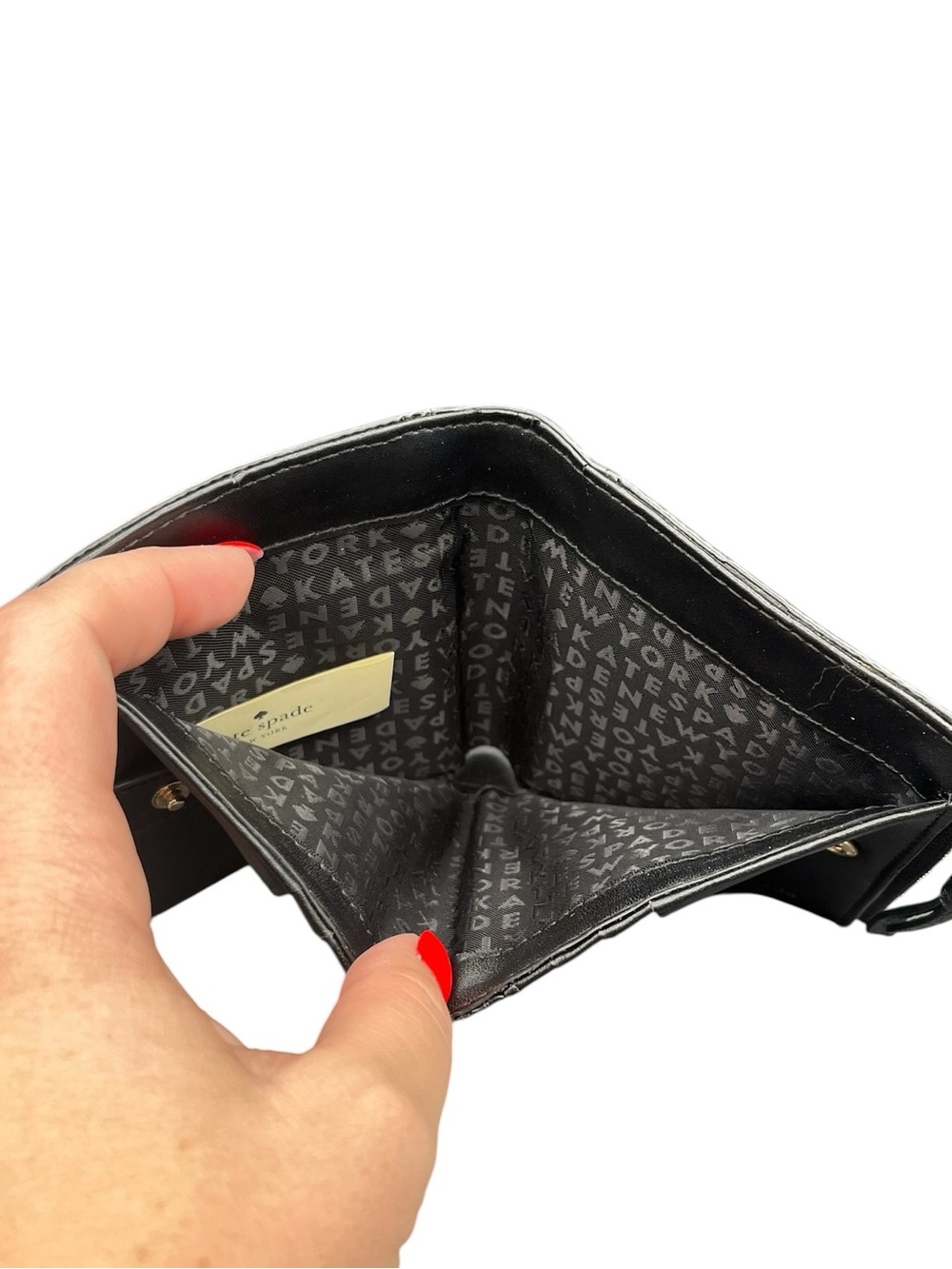 Kate spade Black Leather Wallet - Picture 5 of 6